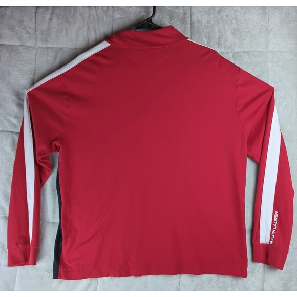 Polo Ralph Lauren Pima Soft Quarter Zip Touch Long Sleeve Size Men’s XL Logo Arm - Picture 7 of 12